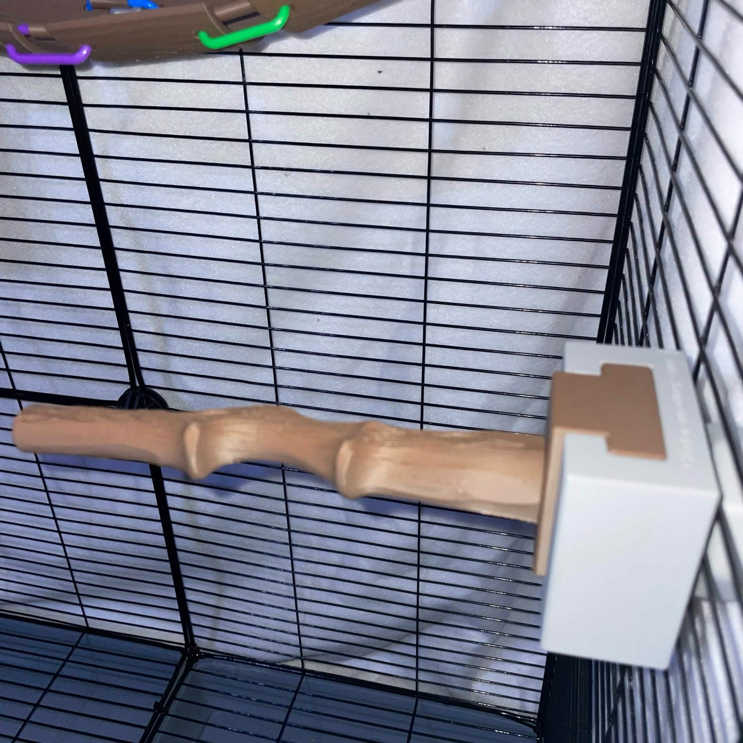 7" Small Sugar Glider Branch Perch