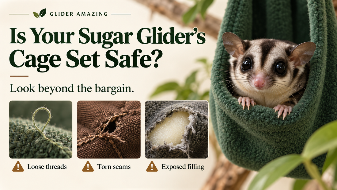 Sugar Glider Cage Sets: Safety Risks to Avoid Before You Buy