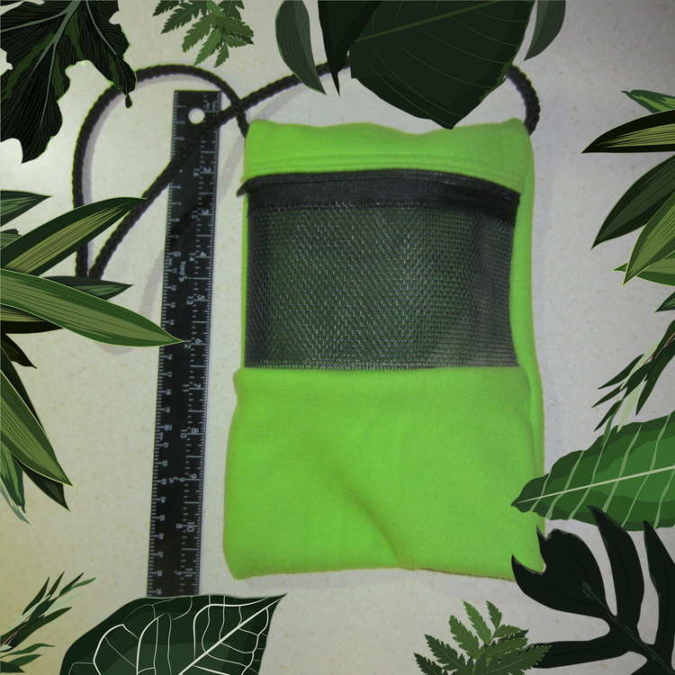 Fleece Sugar Glider Bonding Pouches with Large Window