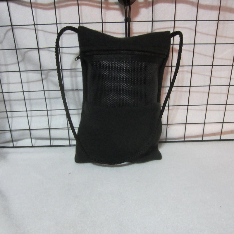 Black Fleece Sugar Glider Bonding Pouch, Sugar Glider Accessories