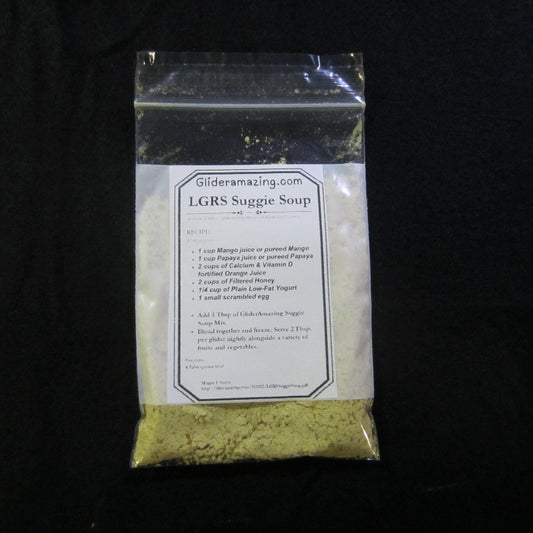 Lgrs Suggie soup sample size for sugar glider diet. Makes 1 batch of glider food. 